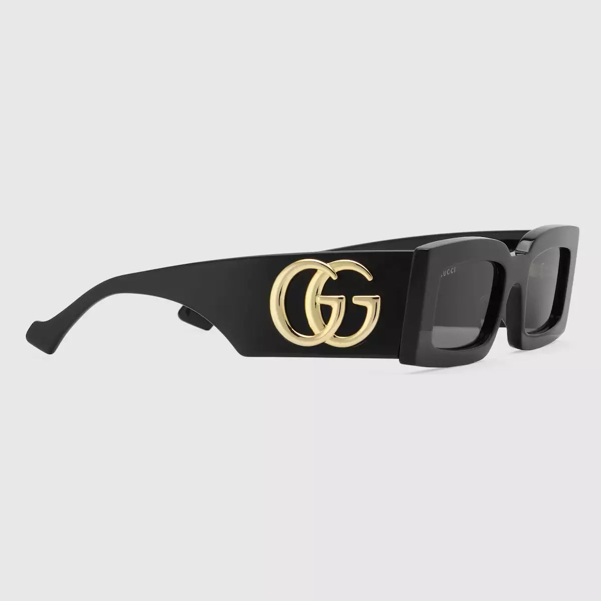 Occhiali da sole Gucci con design rettangolare