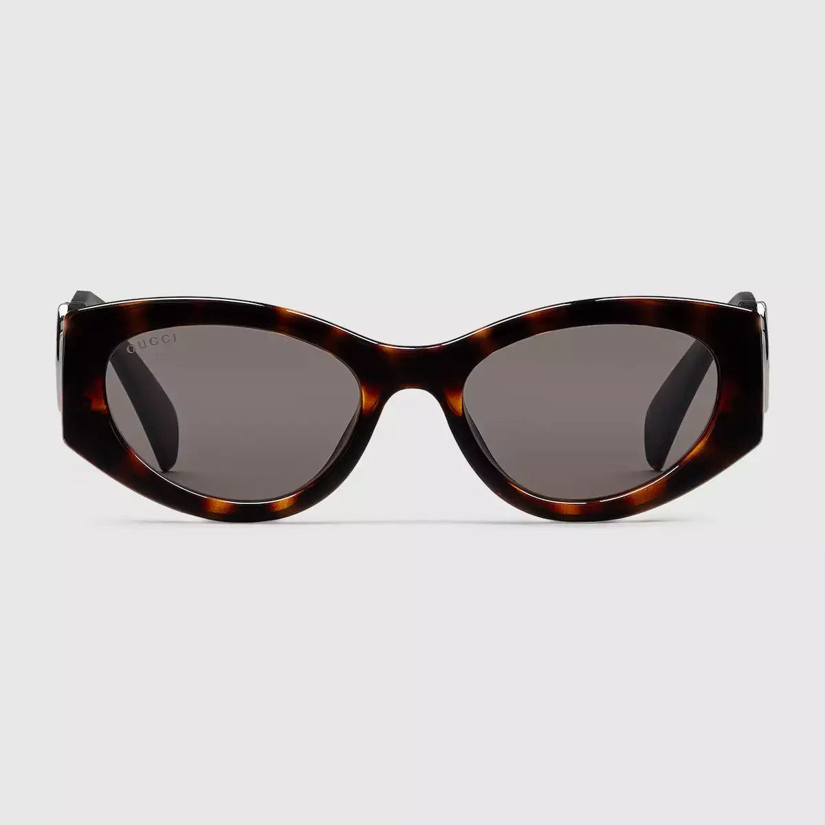 Occhiali da sole Gucci con montatura a farfalla - Guscio tartaruga