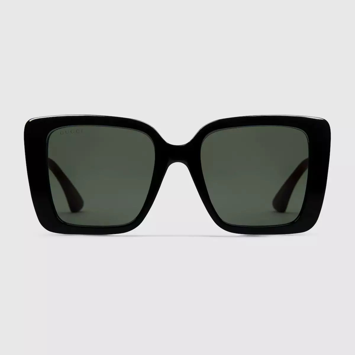 Occhiali da sole Gucci con montatura quadrata - Neri