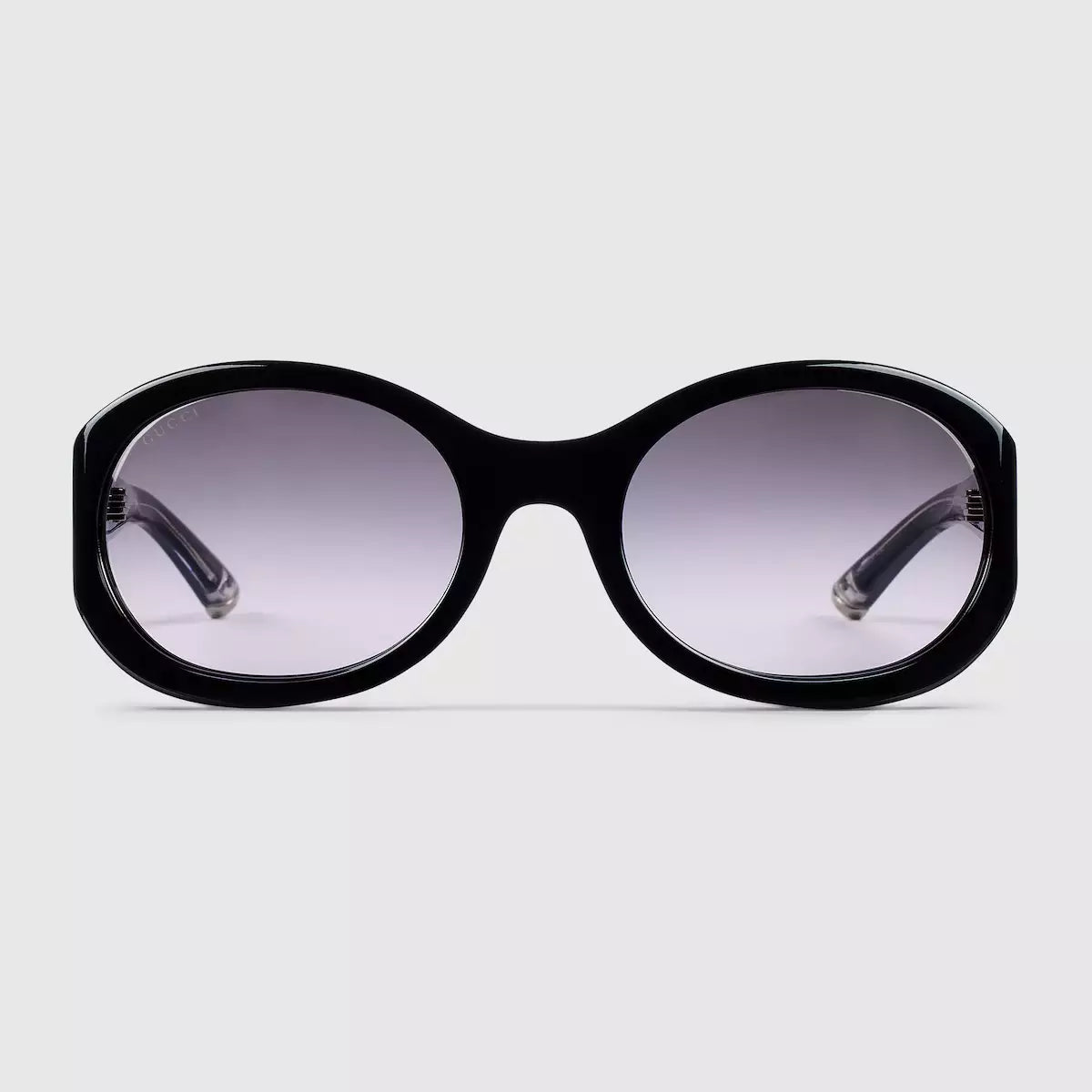 Occhiali da sole Gucci con montatura tonda - Nero