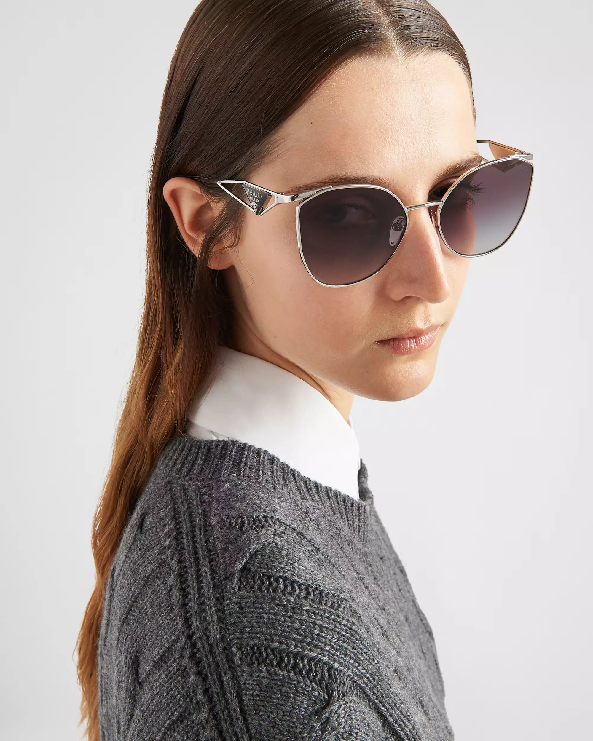Occhiali da sole Prada - Lenti grafite sfumate