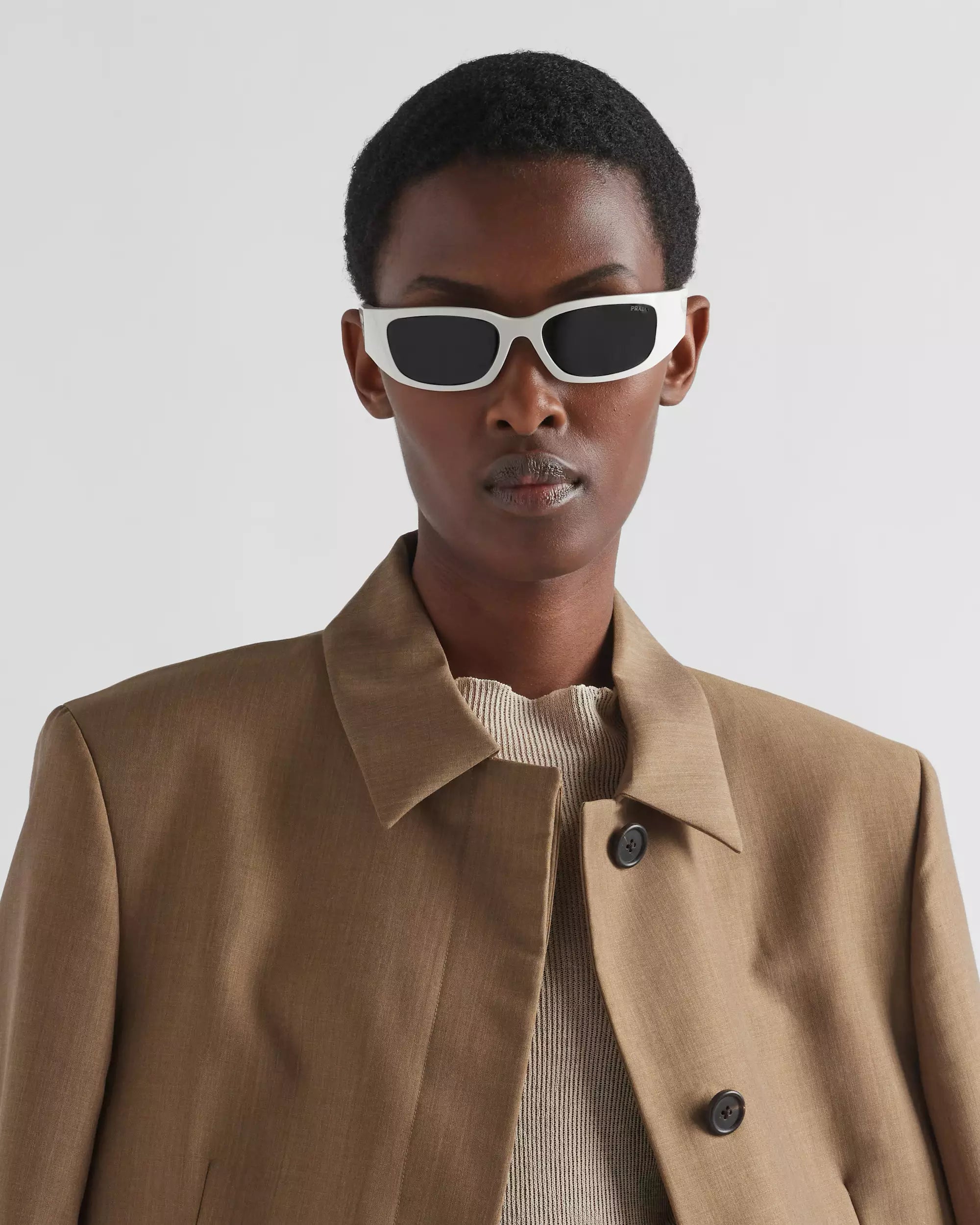 Occhiali da sole Prada Symbole - Lenti grigio ardesia