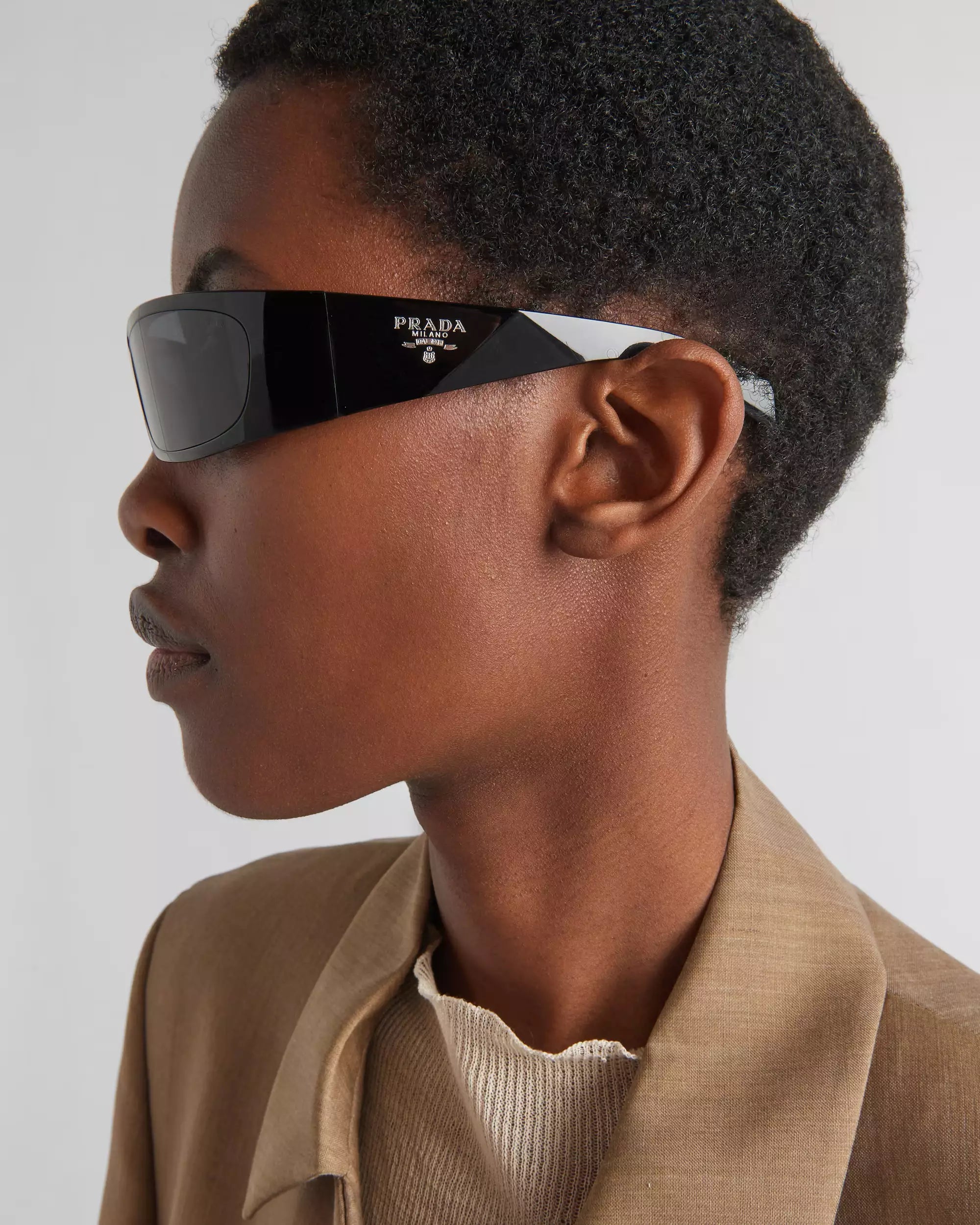 Occhiali da sole Prada Symbole - Lenti grigio ardesia