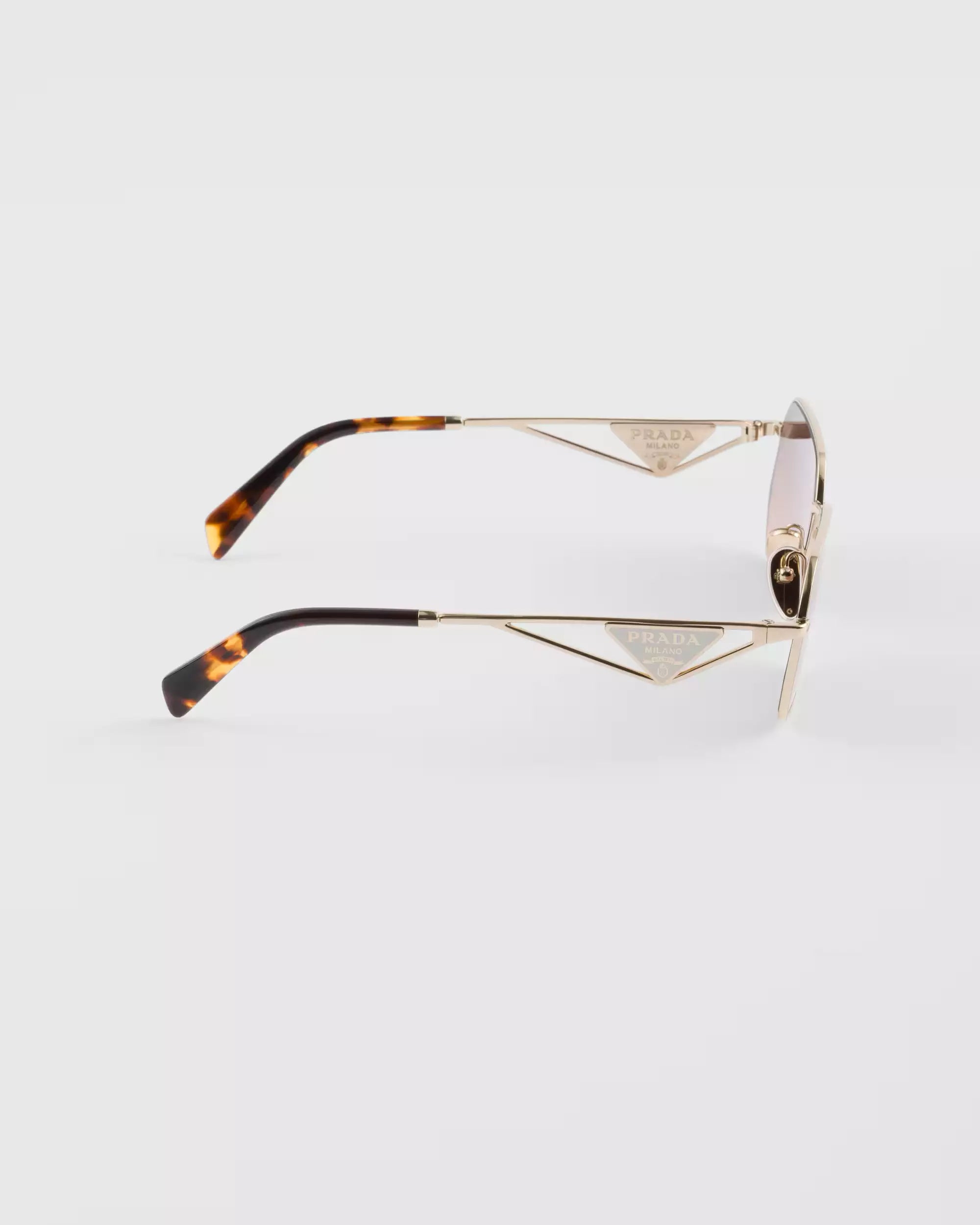 Occhiali da sole Prada - Lenti sfumate color caramello