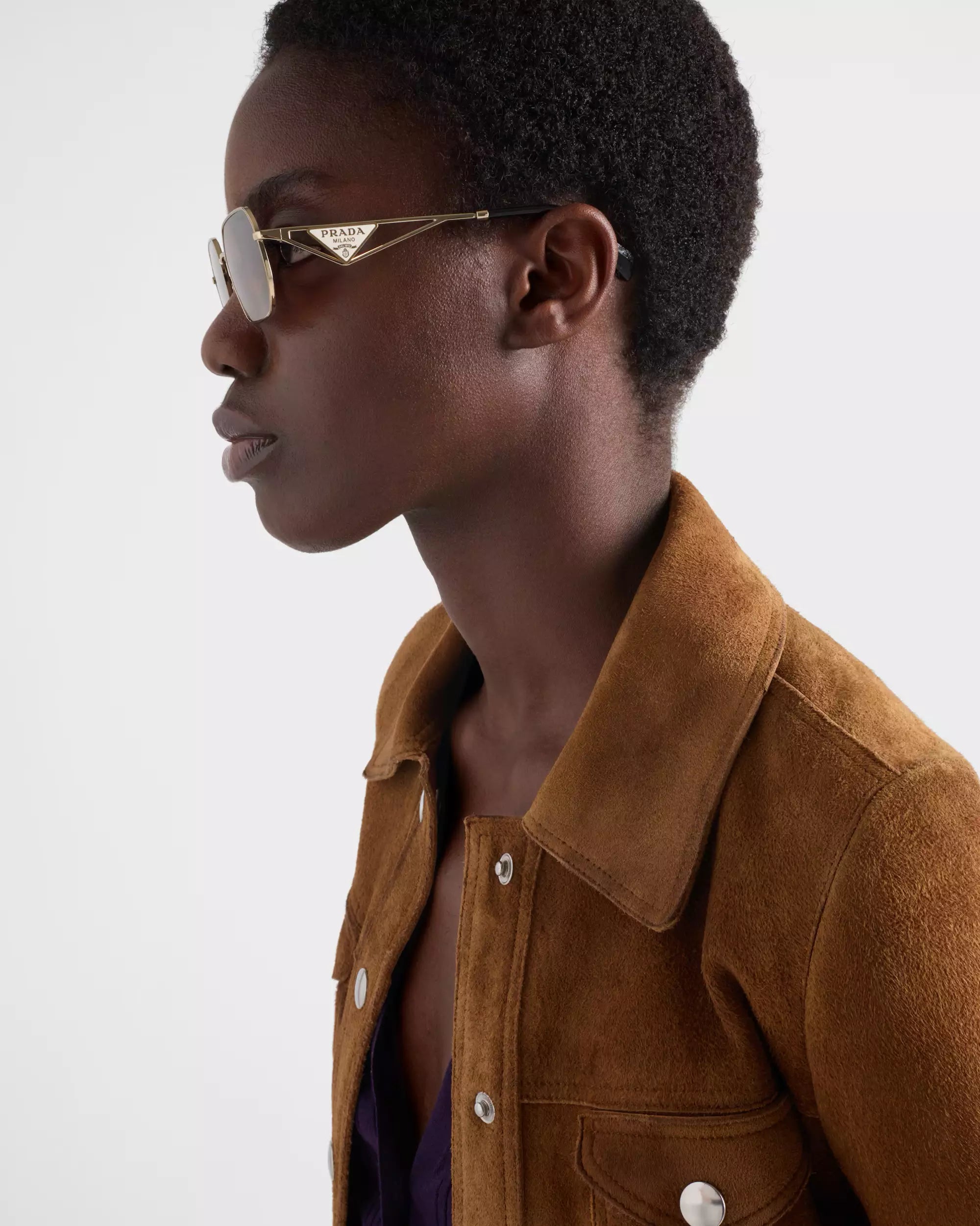 Occhiali da sole Prada - Lenti sfumate color caramello